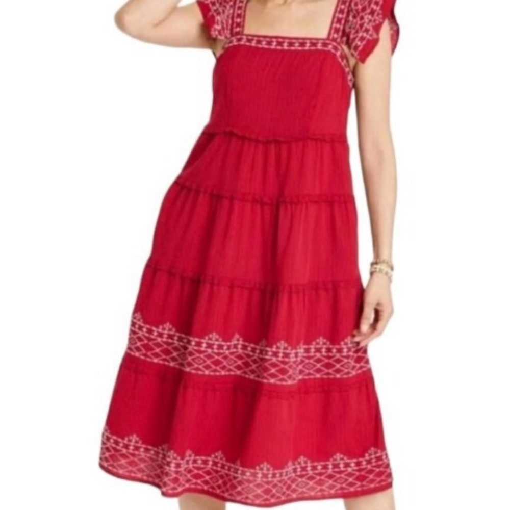 Knox Rose Red Sundress NWT